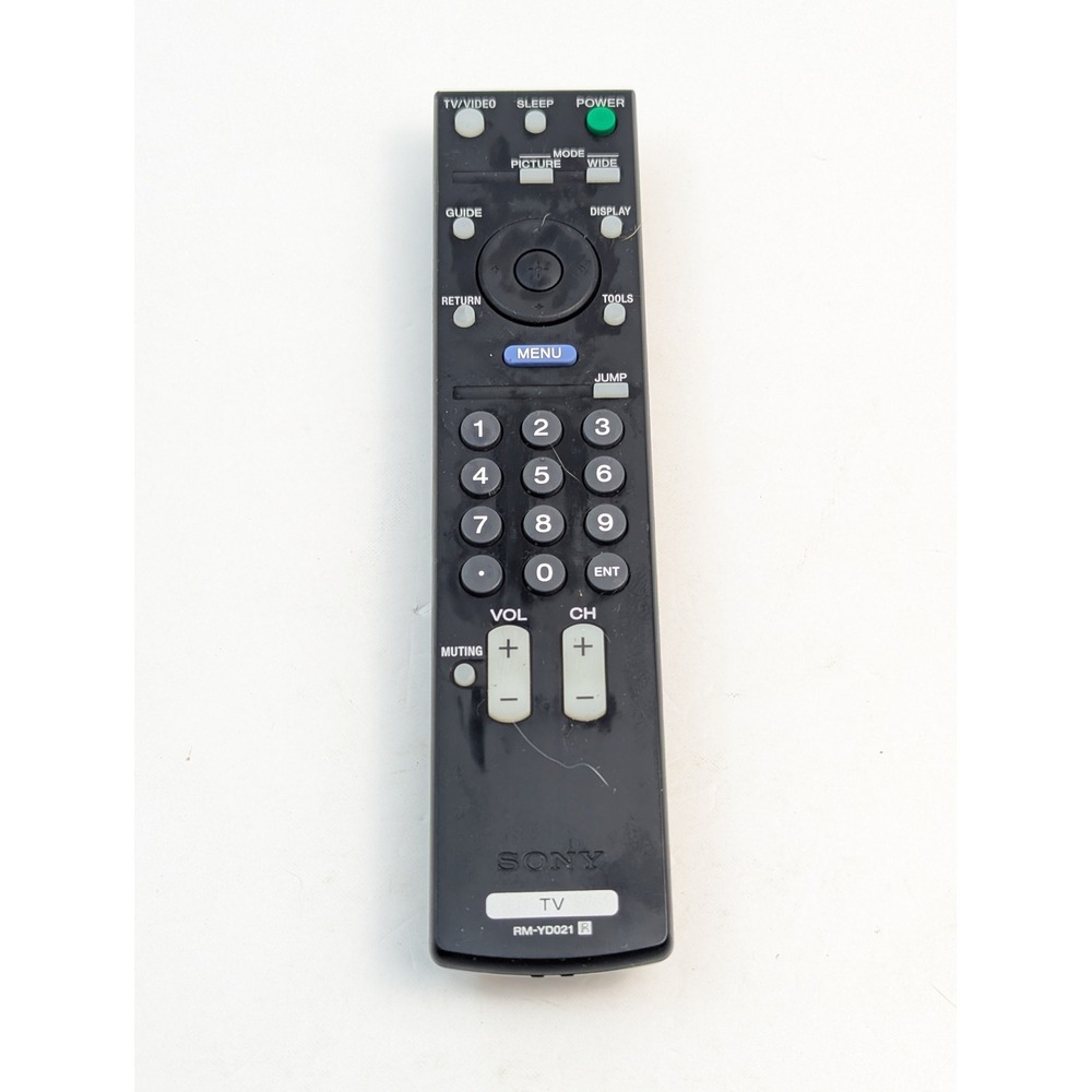 Sony TV Remote Control RM-YD021 Genuine OEM Tested Black‎ Television